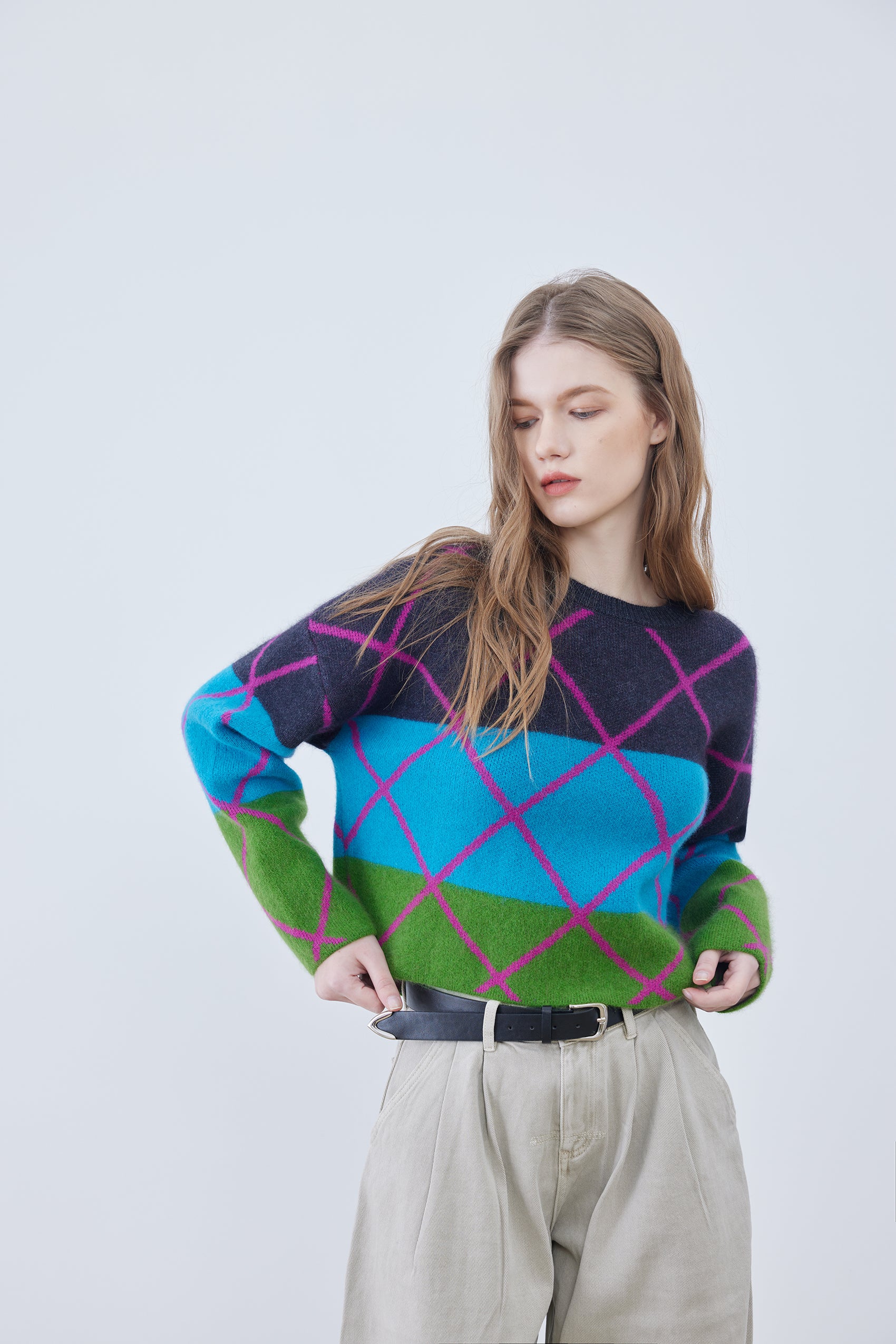 Ancosti colorblock sweater