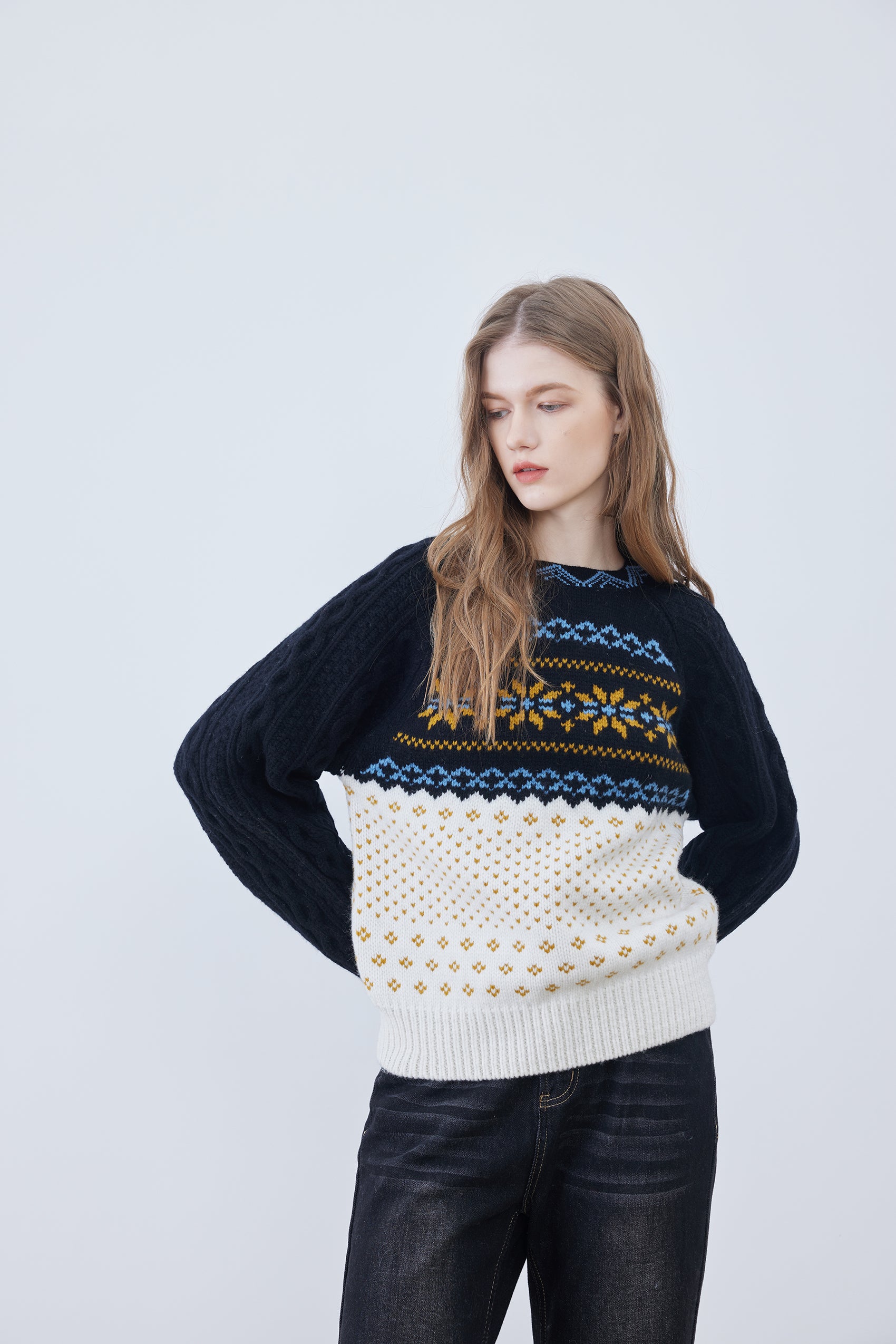 Fair isle sweater