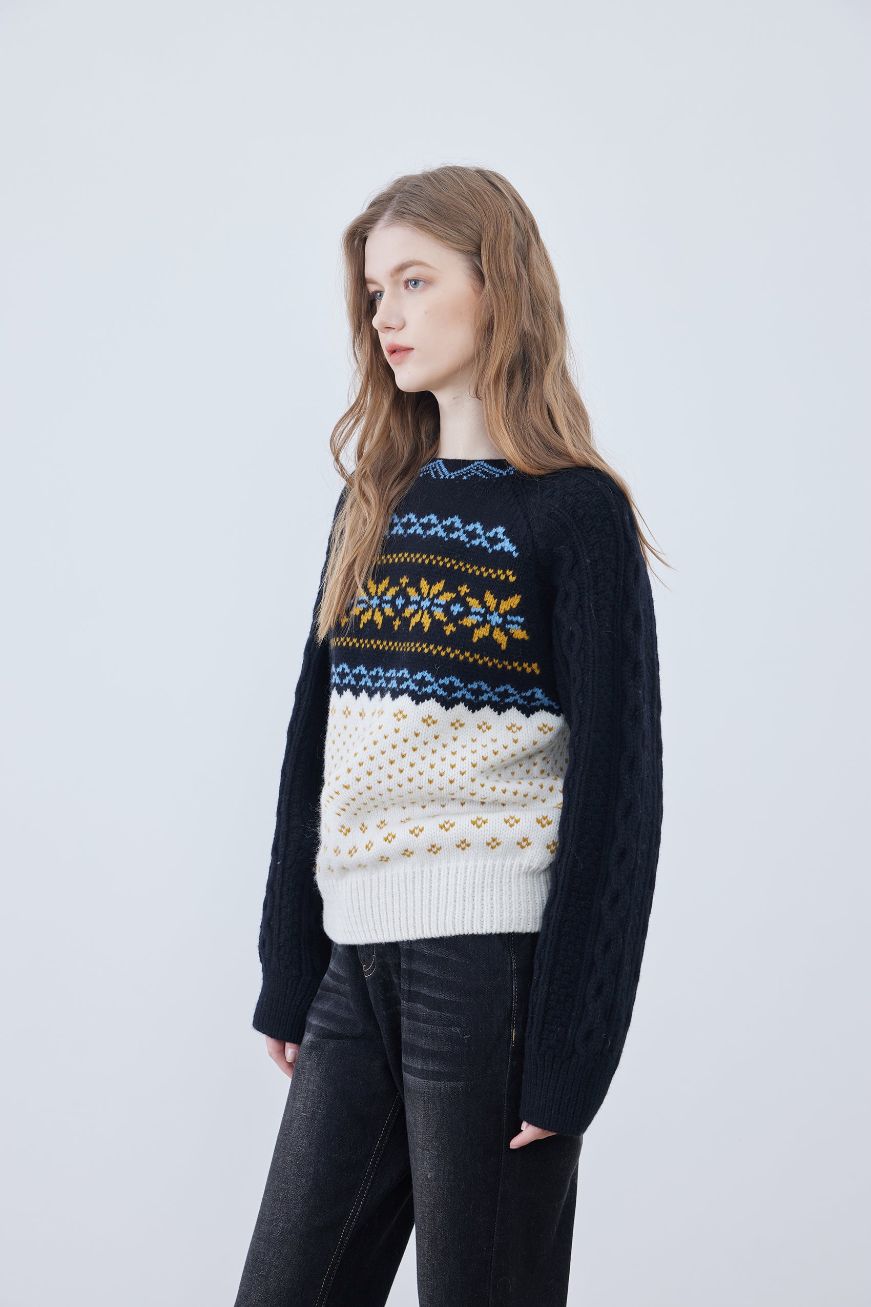 Fair-Isle-Pullover