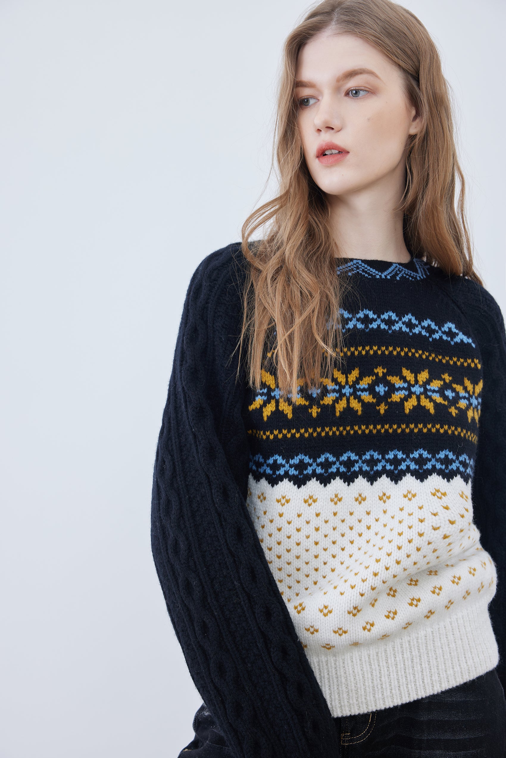 Fair isle sweater