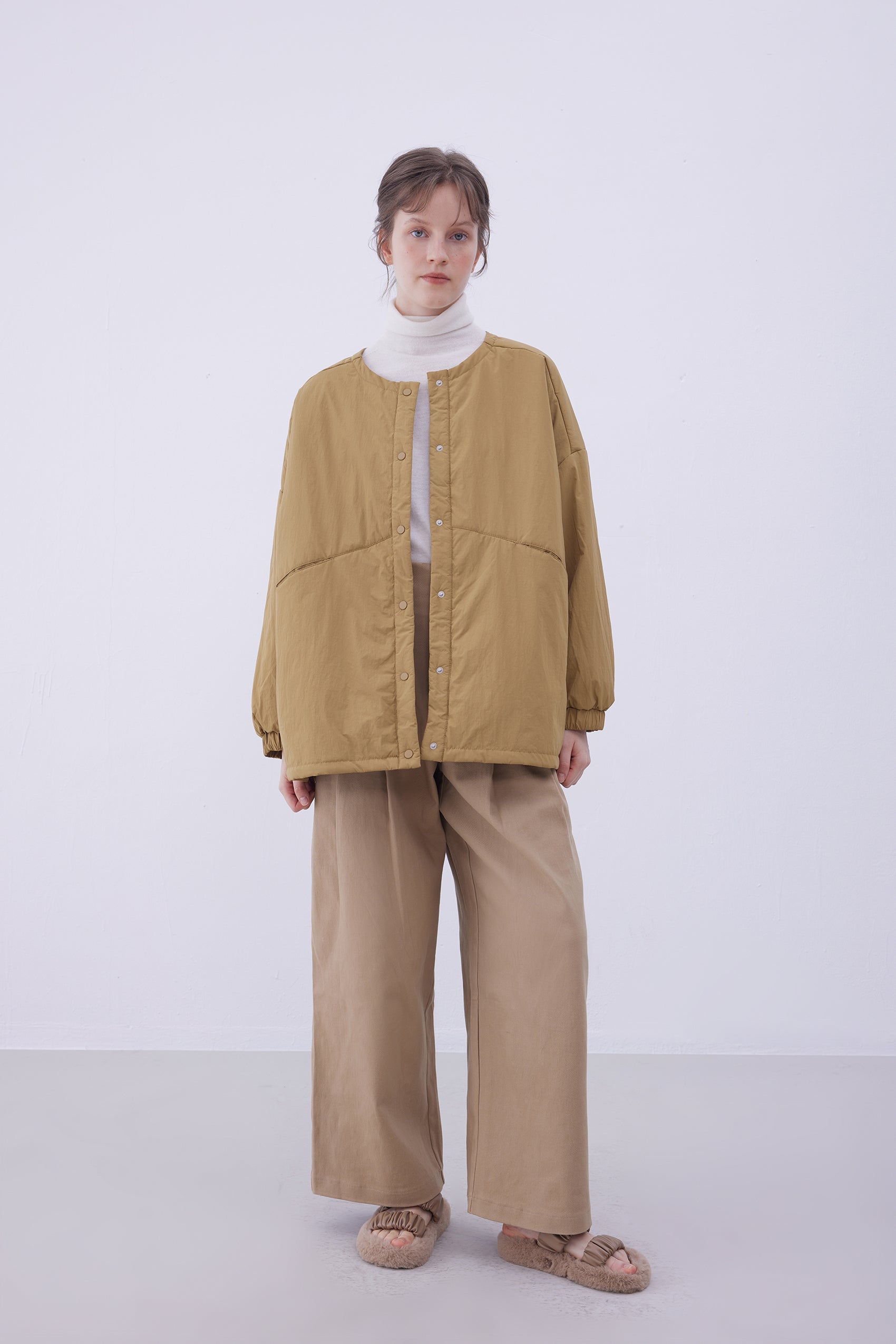 Manteau matelassé oversize