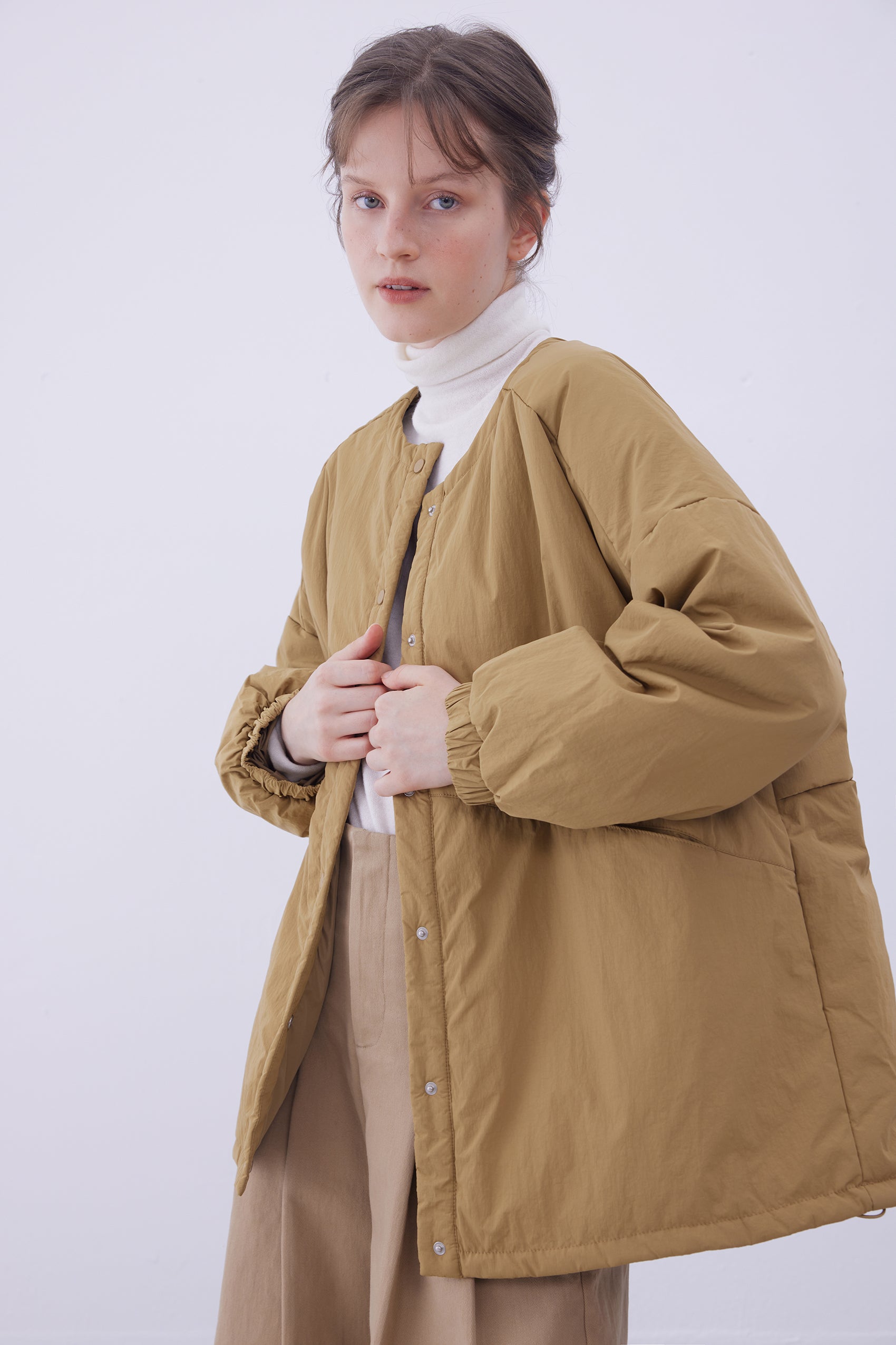 Manteau matelassé oversize