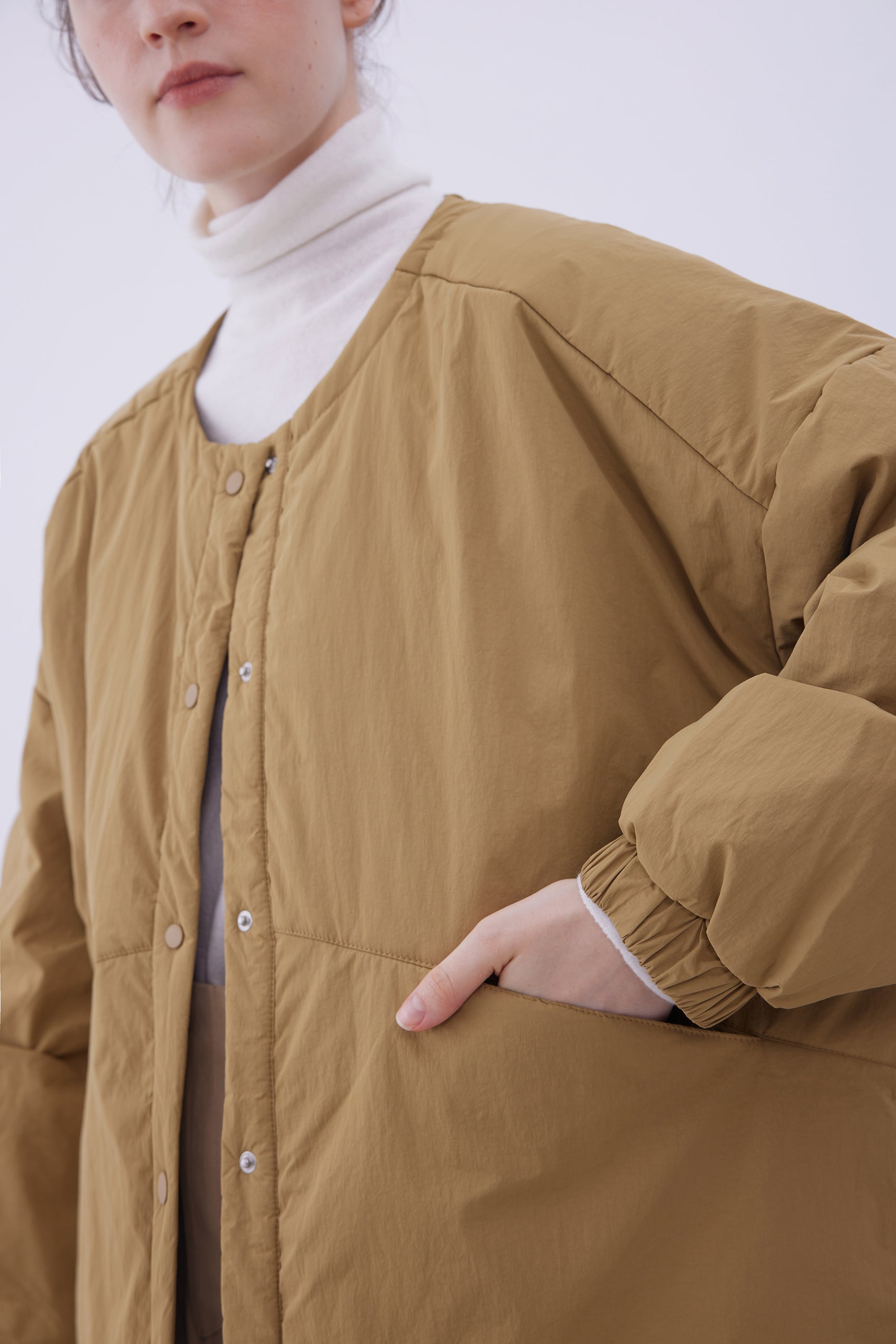 Manteau matelassé oversize