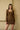 Langärmliges Kleid mit Tweed-Karomuster 