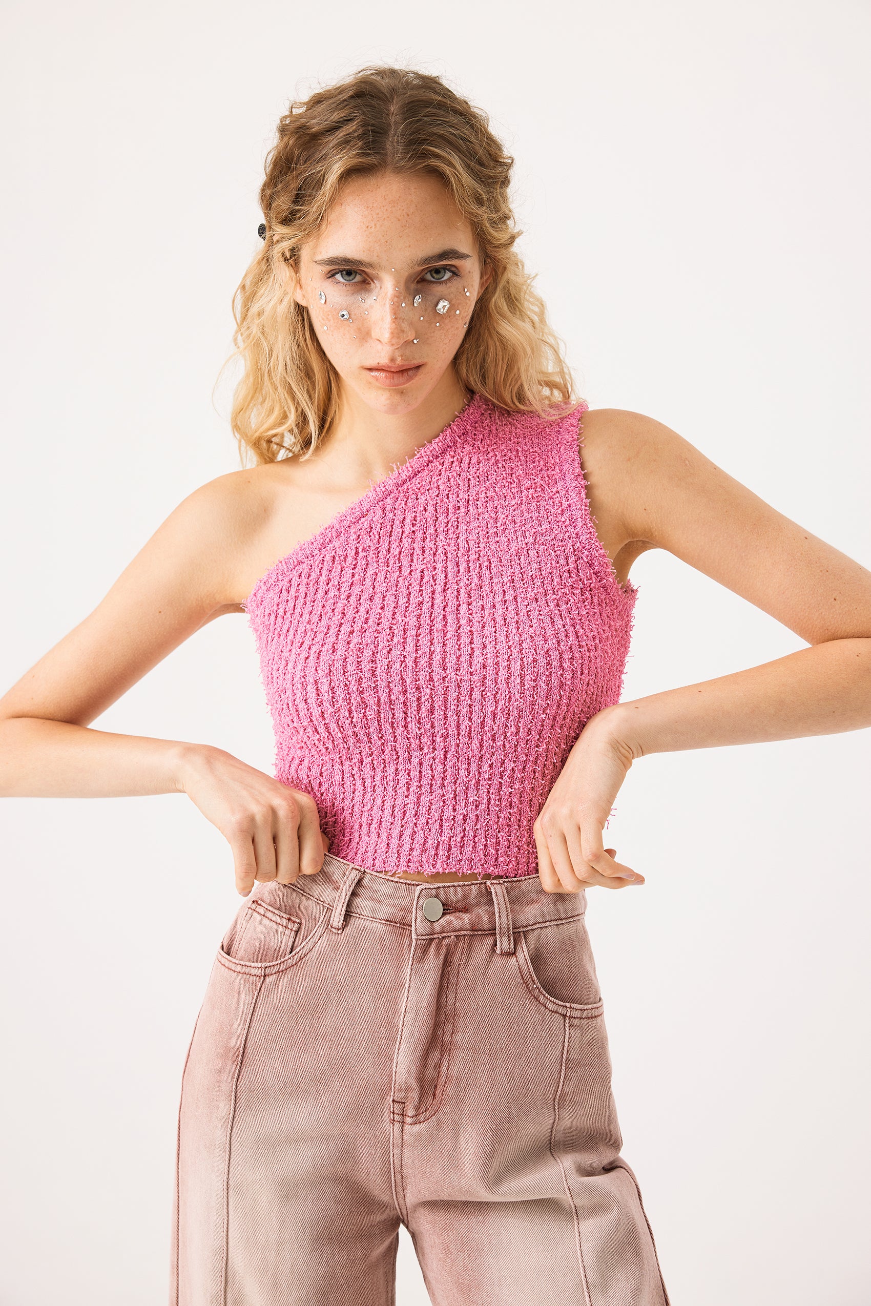 Crop top with shrug