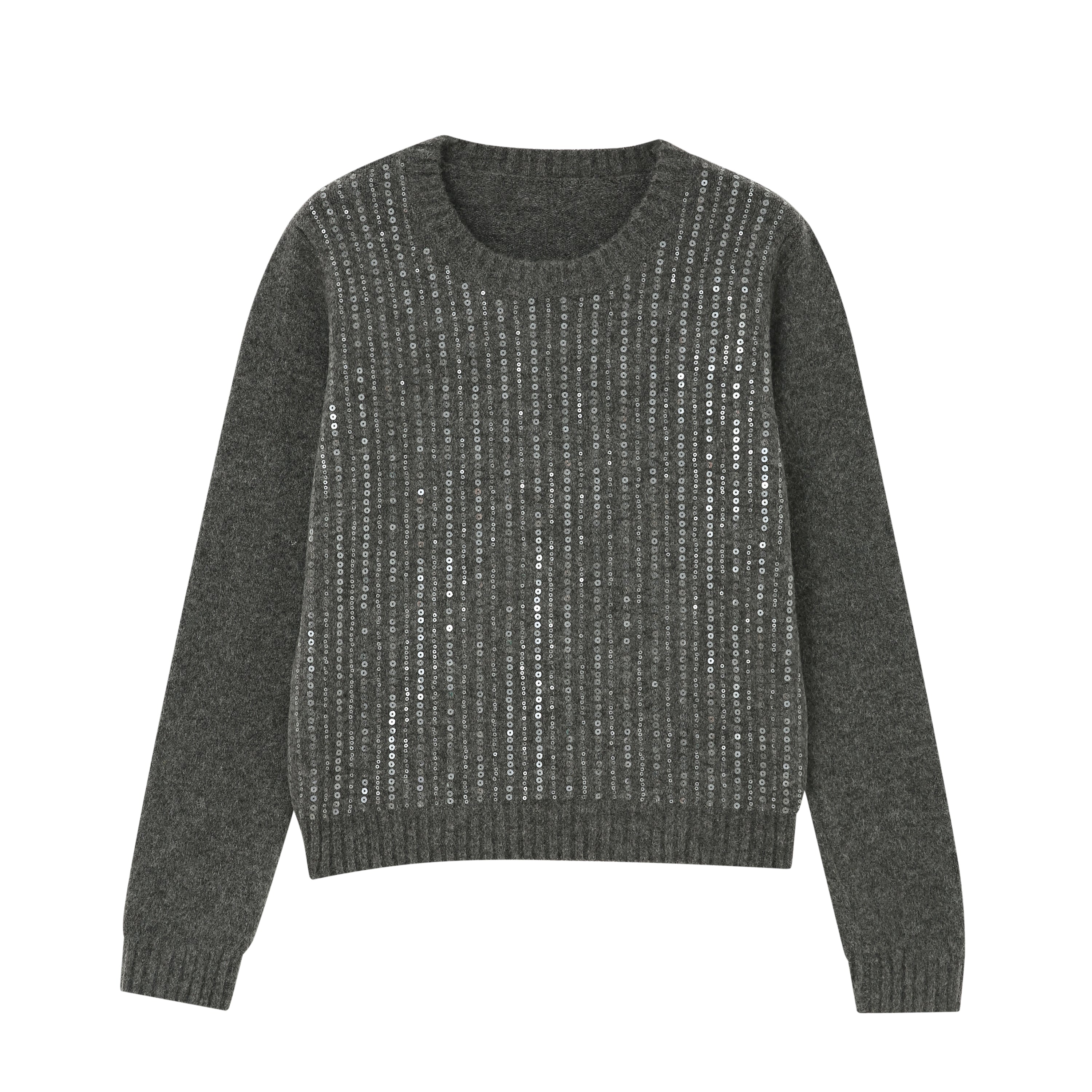 Sequin accent sweater