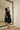 Fringed square neck velvet dress