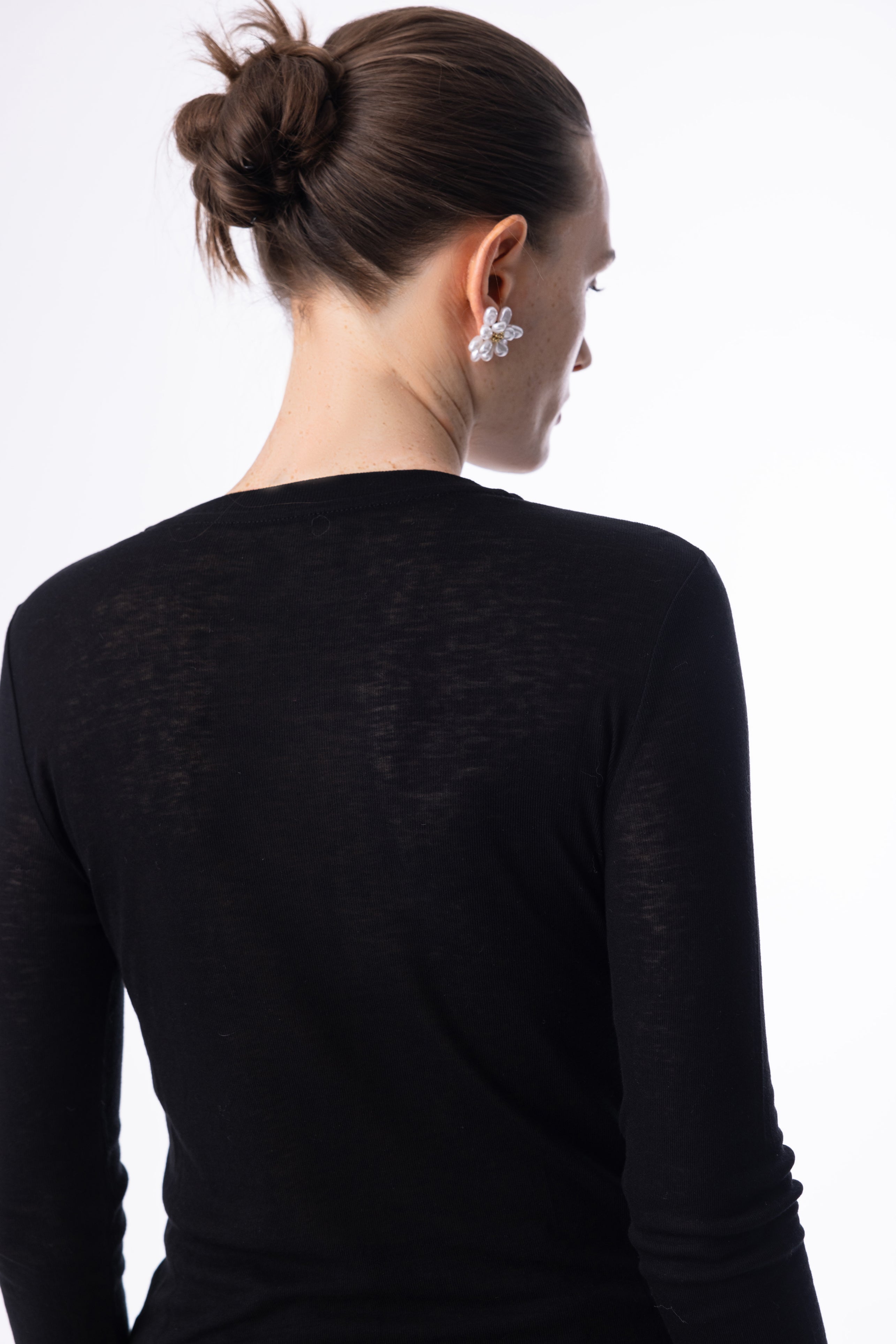 Beaded embroidered top