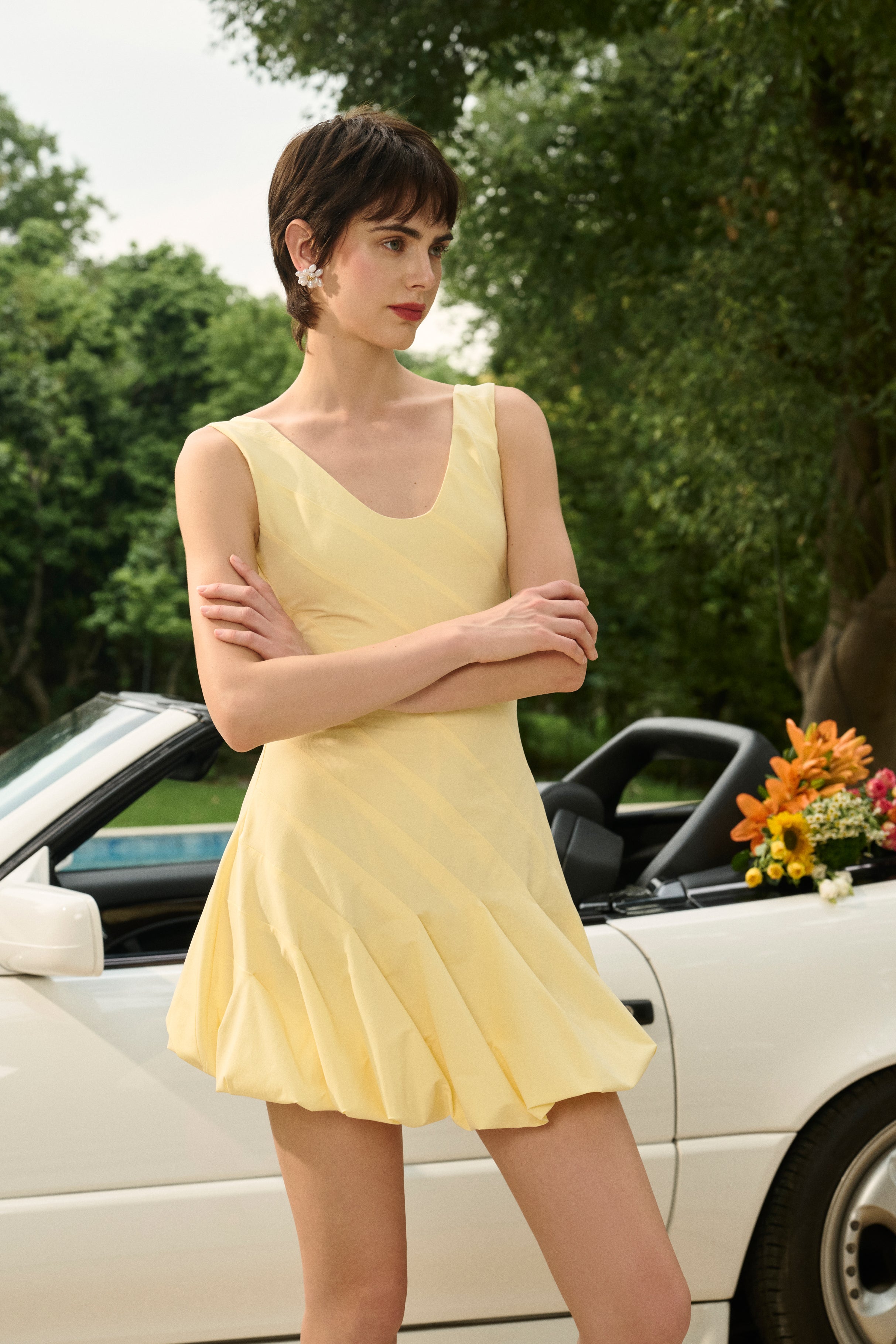 Bias-cut bubble dress – Ancosti Bias-cut bubble dress – Ancosti