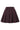 Bubble hem wool mini skirt