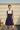 Collared V-neck dress