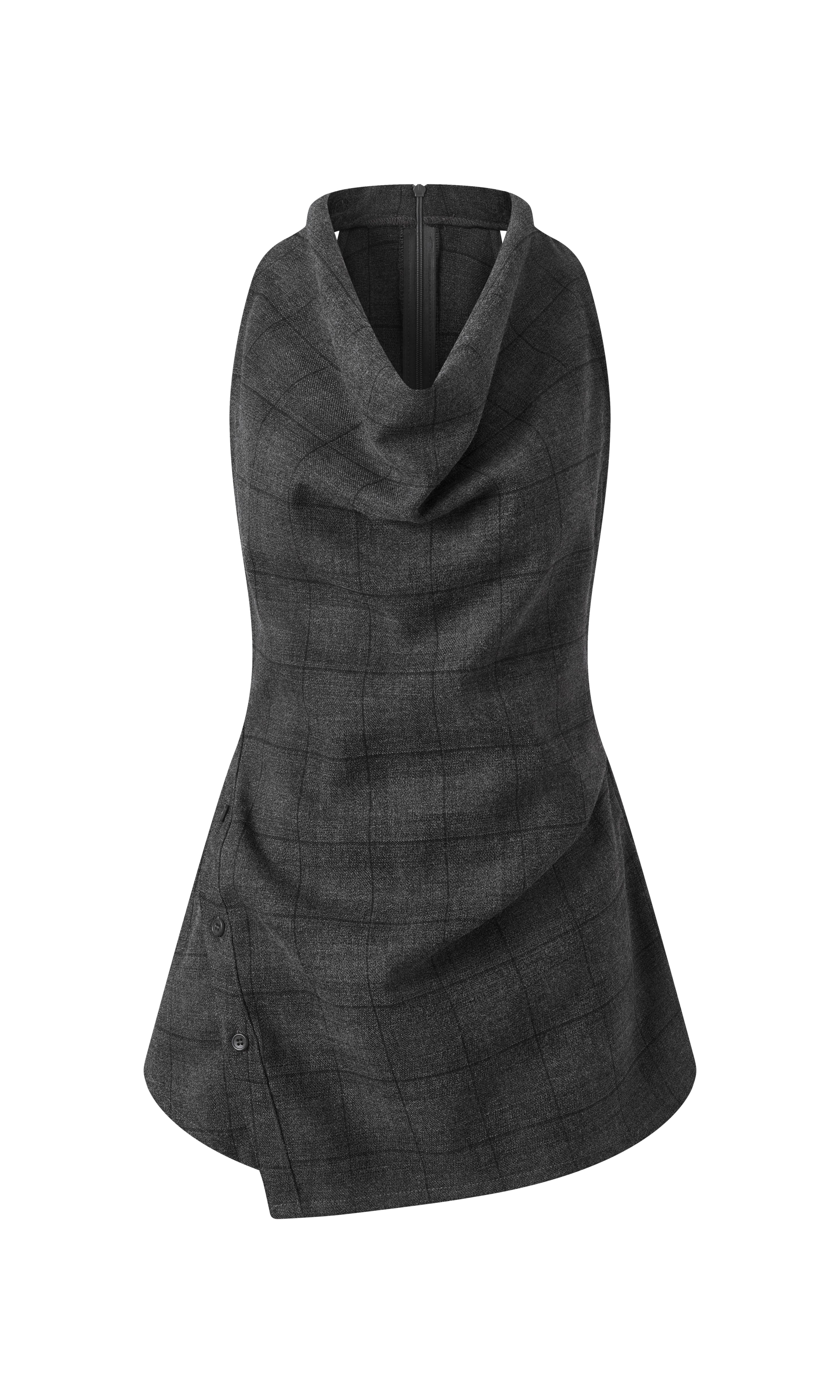 Cowl neck top & maxi skirt
