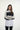 Cropped contrast sweater