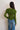 Detachable ruffle capelet knit top