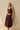Drawstring double waist pleated skirt