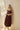Drawstring double waist pleated skirt