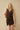 Embroidered faux suede vest