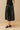 Faux leather midi skirt