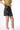 Glitter garden mini skirt