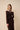 Halter-neck wool dress