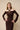 Halter-neck wool dress