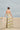 Halter contrast stripe maxi knit set