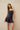 Halterneck denim top