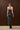Halterneck fringed dress