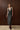Halterneck fringed dress