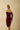 Halterneck long sleeve dress