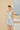 Halter tie-neck bubble skort dress