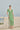 Scoop neck open knit dress