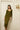 Lace hem wool dress