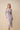 Lace hem wool dress