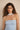 Lace neck tube top