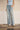 Light wash floral print jeans
