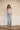 Light wash floral print jeans