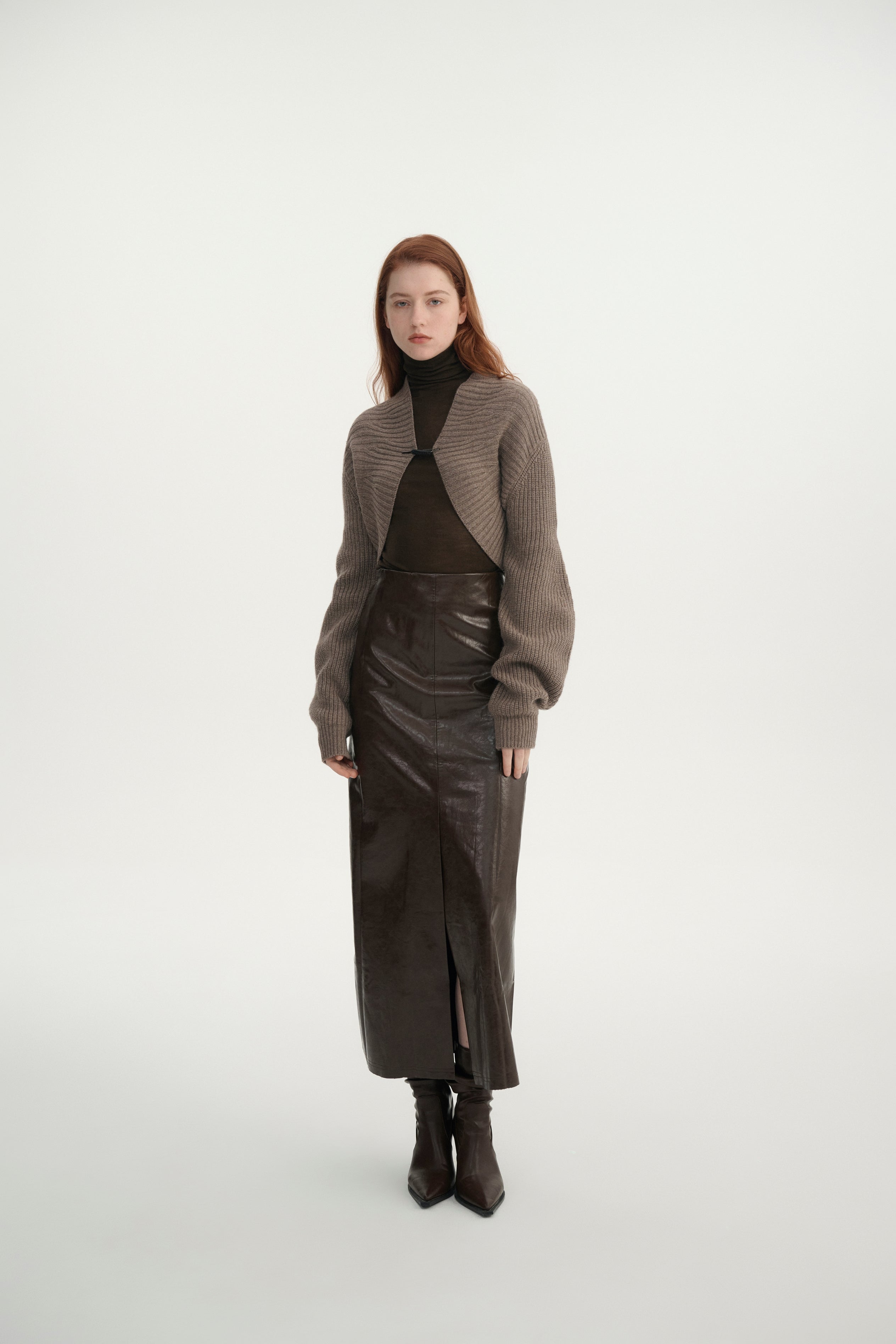 Mid-weight ribbed shrug – Ancosti