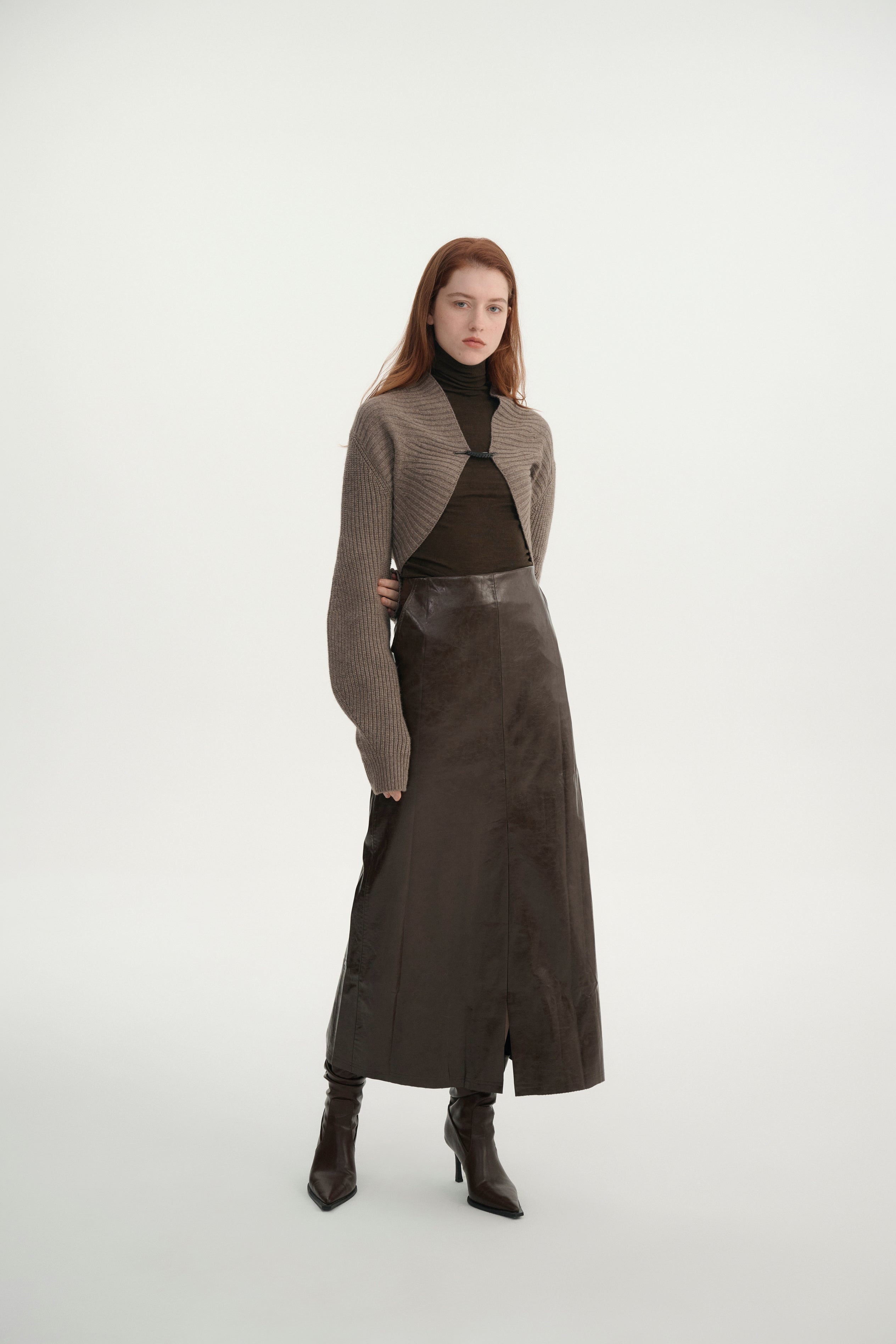 Mid-weight ribbed shrug – Ancosti
