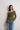 Off-shoulder cable knit cardigan