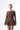 Off shoulder top & pleated mini skort