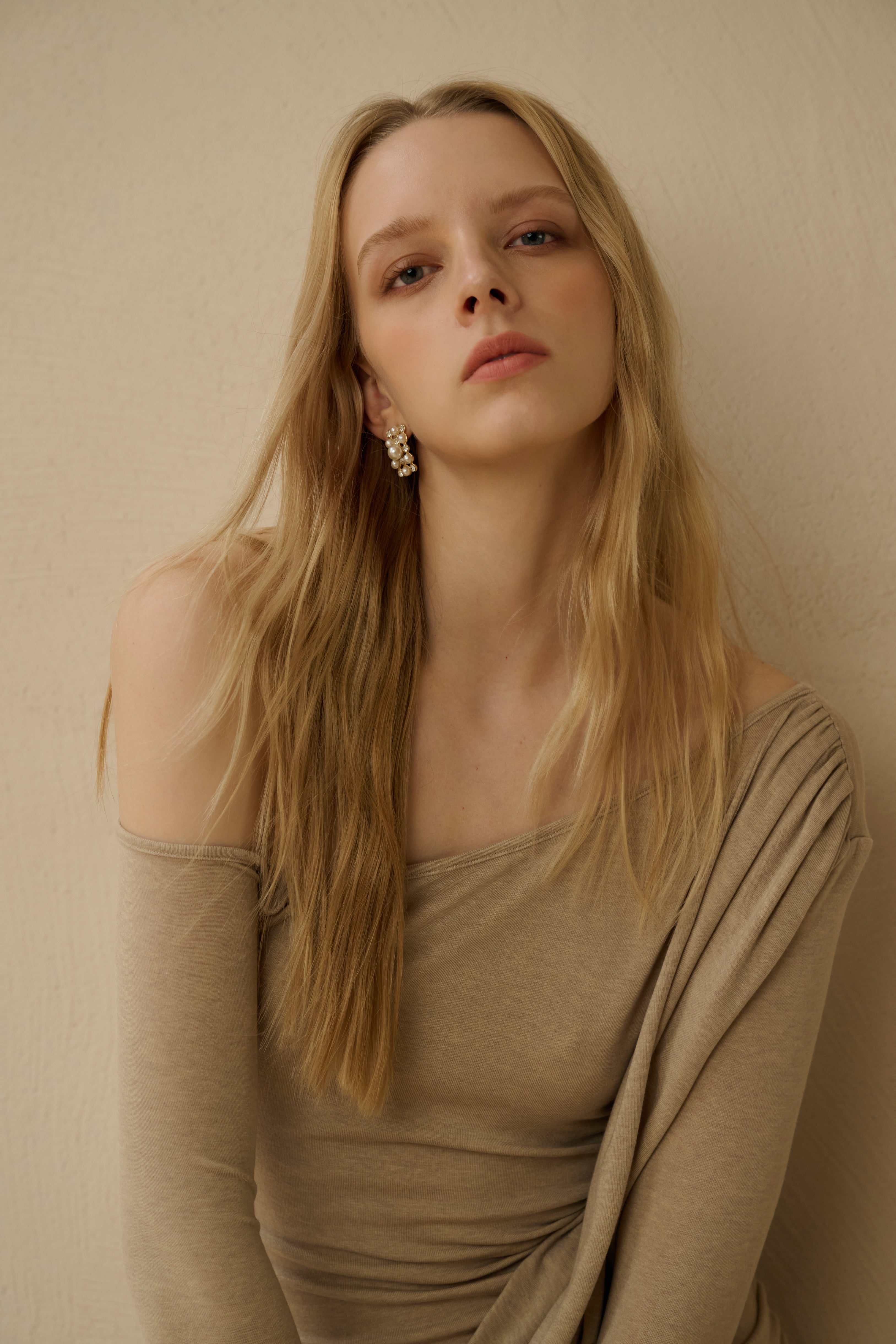 One shoulder asymmetrical dress