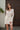 Open knit mini skirt