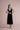 Pearl-dot velvet midi dress
