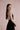 Pearl-dot velvet open back dress