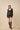 Polka dot wool dress