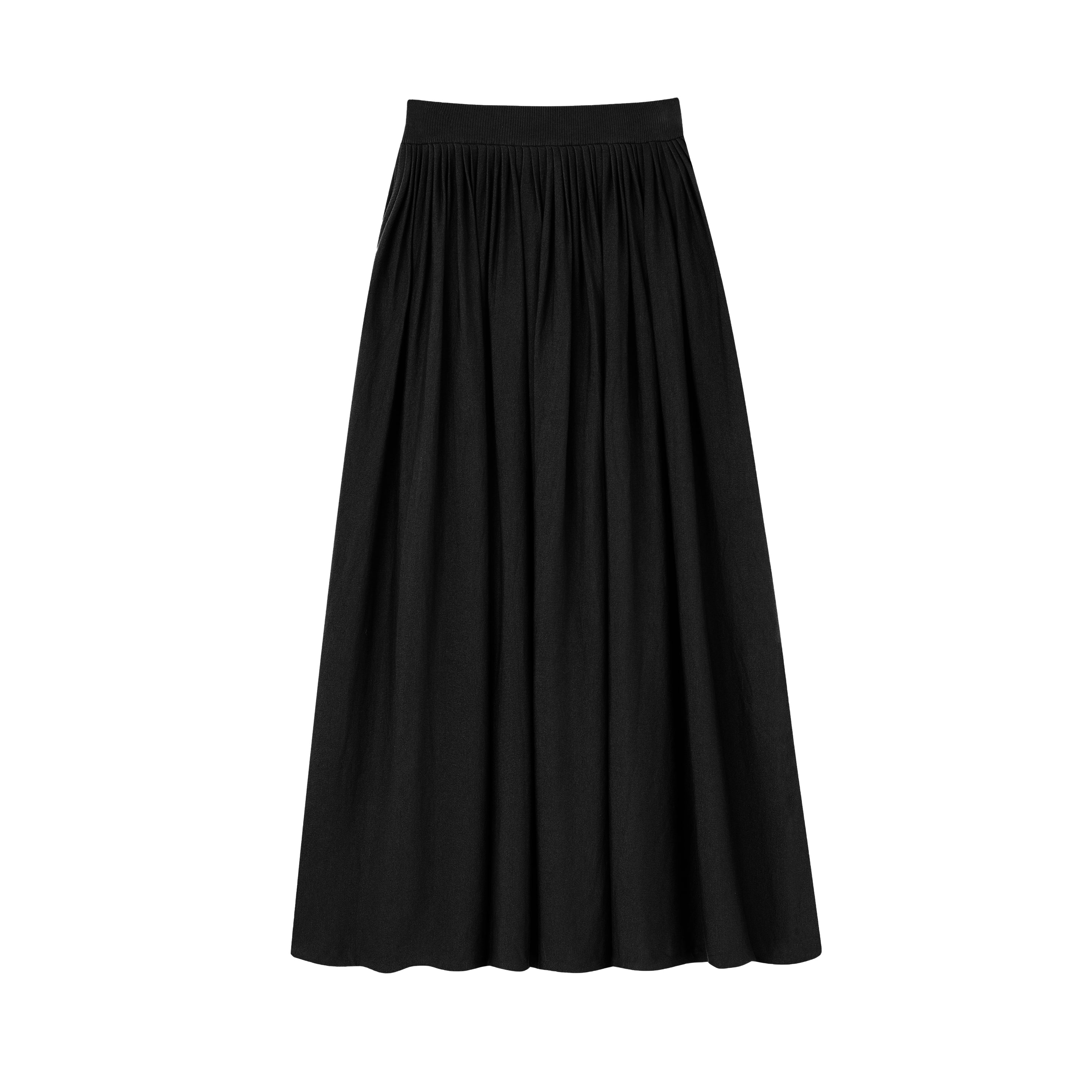 Ruched cropped top & skirt