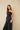Ruched waist denim tank