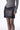 Sequin denim mini skirt