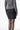 Sequin denim mini skirt